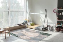 Kusový koberec Kuniklo světle béžový