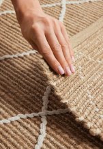 Kusový koberec Kunu 106208 Natural Gold White