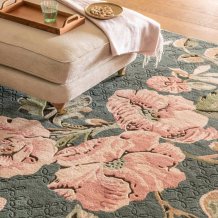 Kusový koberec Laura Ashley Aylworth Trail fern green  78607 Brink & Campman