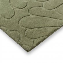 Kusový koberec Laura Ashley Coleby Petals hedgerow green 078807 Brink & Campman