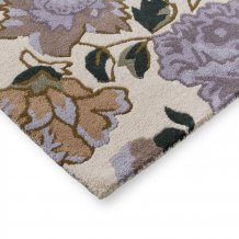 Kusový koberec Laura Ashley Wendling Floral heather purple 83104 Brink & Campman