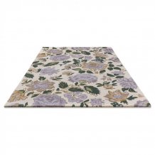 Kusový koberec Laura Ashley Wendling Floral heather purple 83104 Brink & Campman