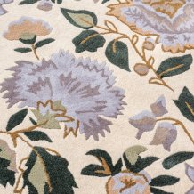 Kusový koberec Laura Ashley Wendling Floral heather purple 83104 Brink & Campman