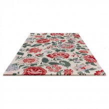 Kusový koberec Laura Ashley Wendling Floral poppy red 083100 Brink & Campman