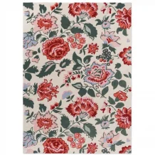 Kusový koberec Laura Ashley Wendling Floral poppy red 083100 Brink & Campman