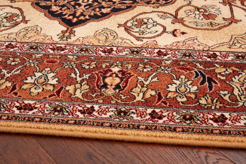 Kusový koberec Leyla hnědý (old gold)