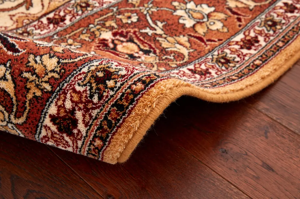 Kusový koberec Leyla hnědý - ovál (old gold)