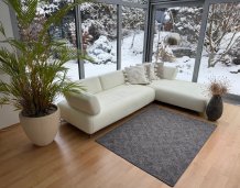 Kusový koberec Madrid hnědošedý