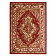 Kusový koberec Medailon 6985 red cream