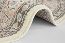Kusový koberec Mirkan 104443 Cream/Rose kruh