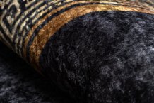 Kusový koberec Miro 51278.809 Marble black / gold