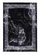 Kusový koberec Miro 51278.810 Marble black / white