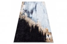 Kusový koberec Miro 51573.802 Abstraction blue / gold