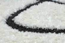 Kusový koberec Mode 8377 abstract cream/black