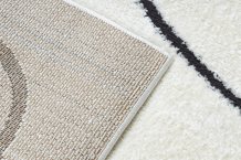 Kusový koberec Mode 8377 abstract cream/black