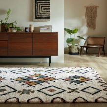 Kusový koberec Moroccan Midar Shaggy Multi