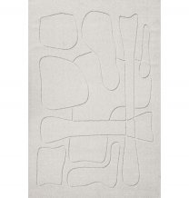 Kusový koberec Morphic light grey