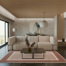 Kusový koberec Nerd 1969 150 cihlový