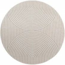 Kusový koberec Nova 1201 cream kruh