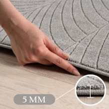Kusový koberec Nova 1203 silver
