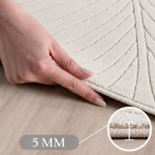 Kusový koberec Nova 1204 cream kruh