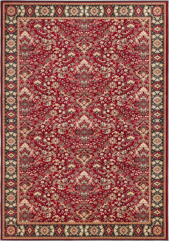 Kusový koberec Oktan bordo