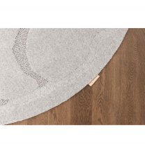 Kusový koberec Organica light grey kruh