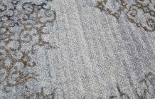 Kusový koberec Ornamo světle šedý