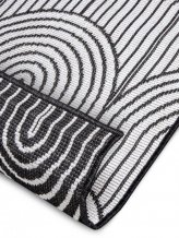 Kusový koberec Pangli 105852 Black – na ven i na doma