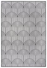 Kusový koberec Pangli 105852 Black – na ven i na doma