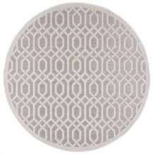 Kusový koberec Piatto Mondo Natural kruh – na ven i na doma