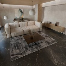 Kusový koberec Rave 24181 160 šedý