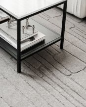 Kusový koberec Rifts H grey