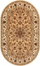 Kusový koberec Samir béžový - ovál (beige)