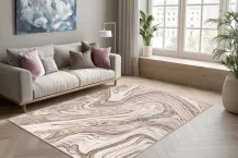 Kusový koberec Sedef 401 silver-beige