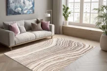 Kusový koberec Sedef 402 silver-beige