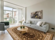 Kusový koberec Segowia světle khaki