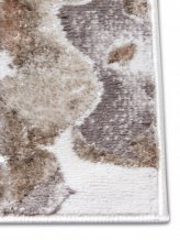 Kusový koberec Shine 105922 Floral White Grey Brown