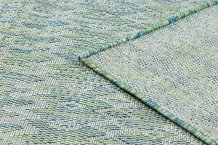 Kusový koberec Sion Sisal Aztec 22184 green/blue/ecru – na ven i na doma