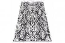 Kusový koberec Sion Sisal Snake`s skin 22162 ecru/black – na ven i na doma
