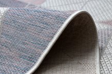 Kusový koberec Sion Sisal Triangles B3006A ecru/pink – na ven i na doma