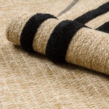 Kusový koberec Spark 0687 beige/black