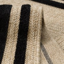 Kusový koberec Spark 0687 beige/black
