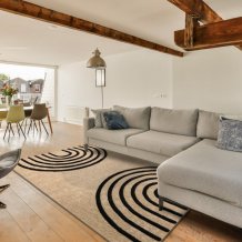 Kusový koberec Spark 0688 beige/black