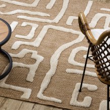 Kusový koberec Spark 0711A beige/cream