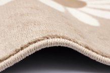 Kusový koberec Stokroty světle béžový