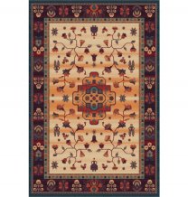 Kusový koberec Tacuba dark beige