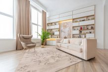 Kusový koberec Tosca polar white