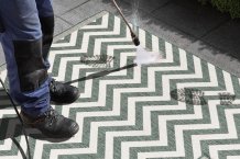 Kusový koberec Twin Supreme 103436 Palma Green creme – na ven i na doma