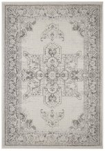 Kusový koberec Twin Supreme 104136 Grey/Cream – na ven i na doma